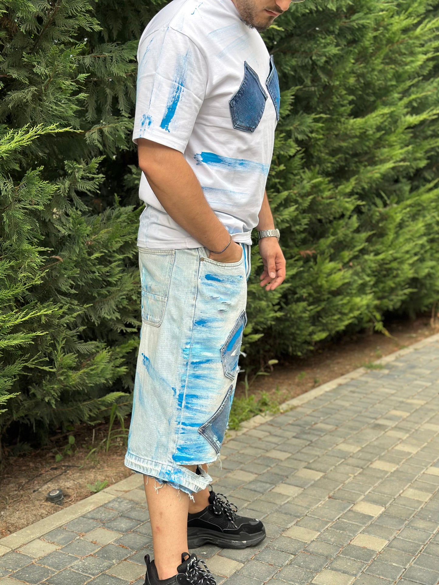 Compleu denim bărbați