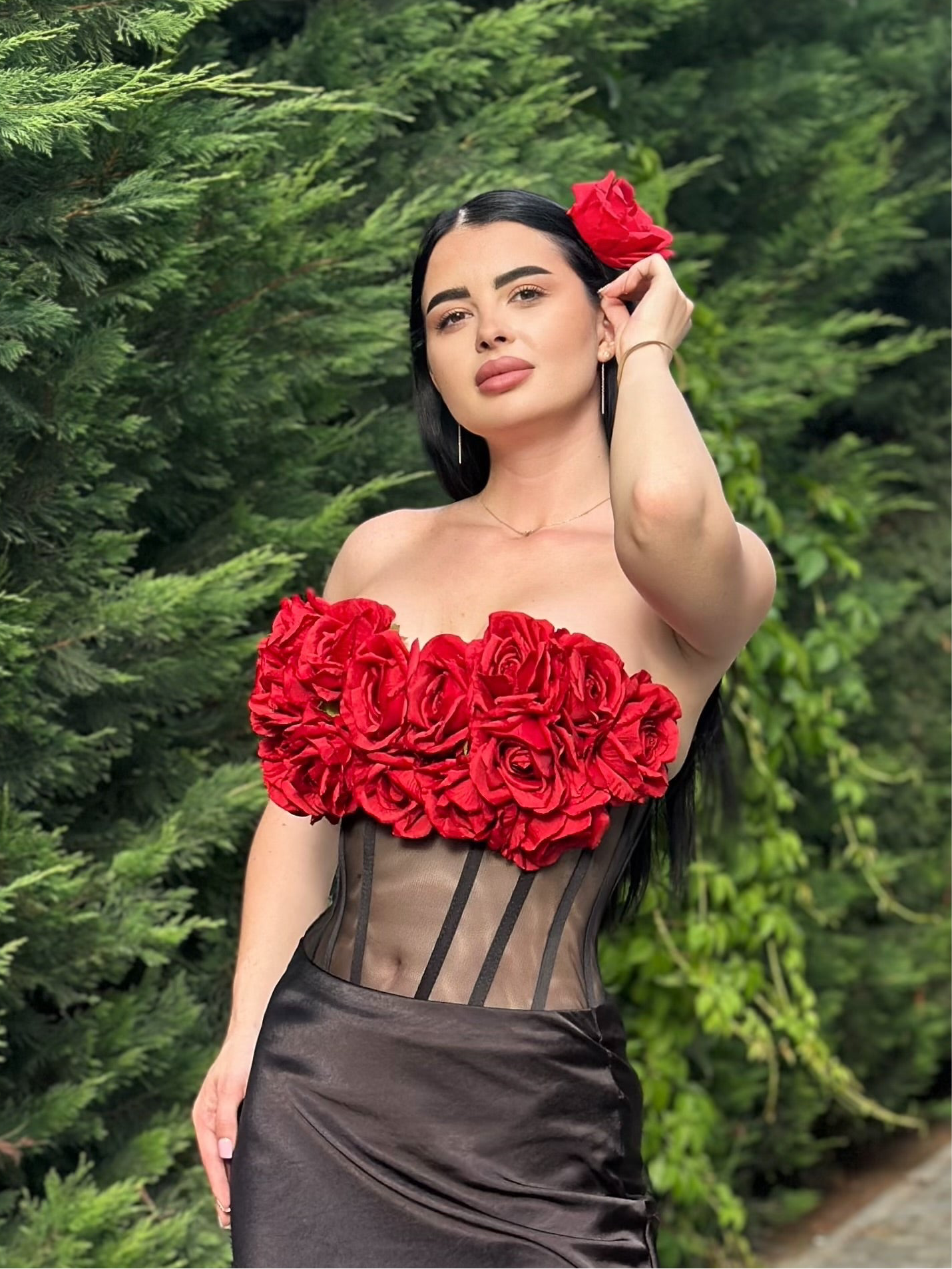 Corset roses