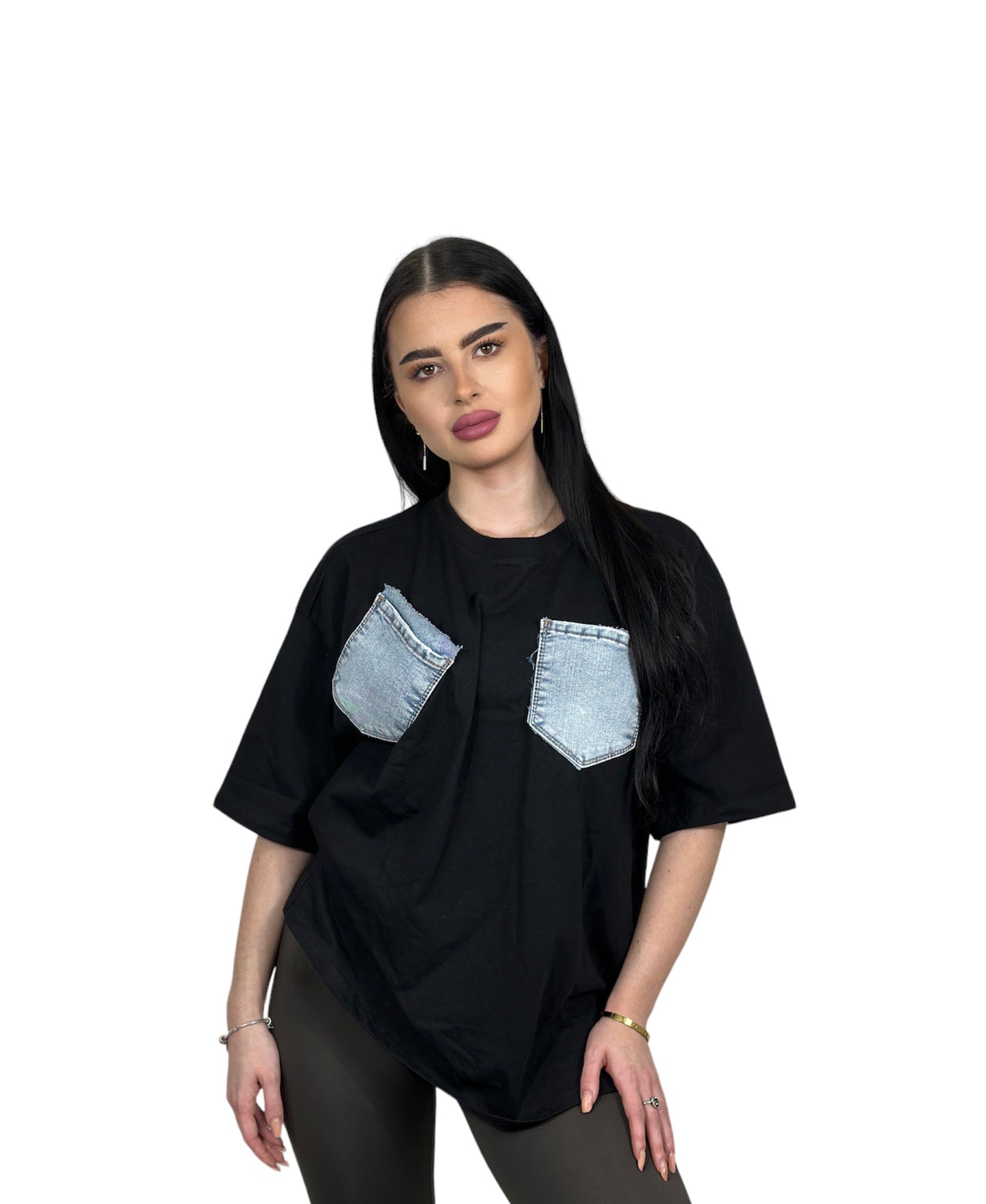 Tricou denim