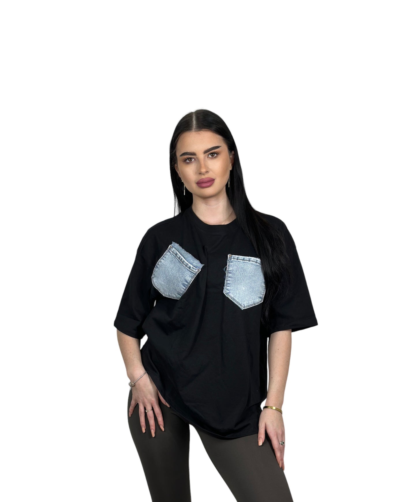 Tricou denim