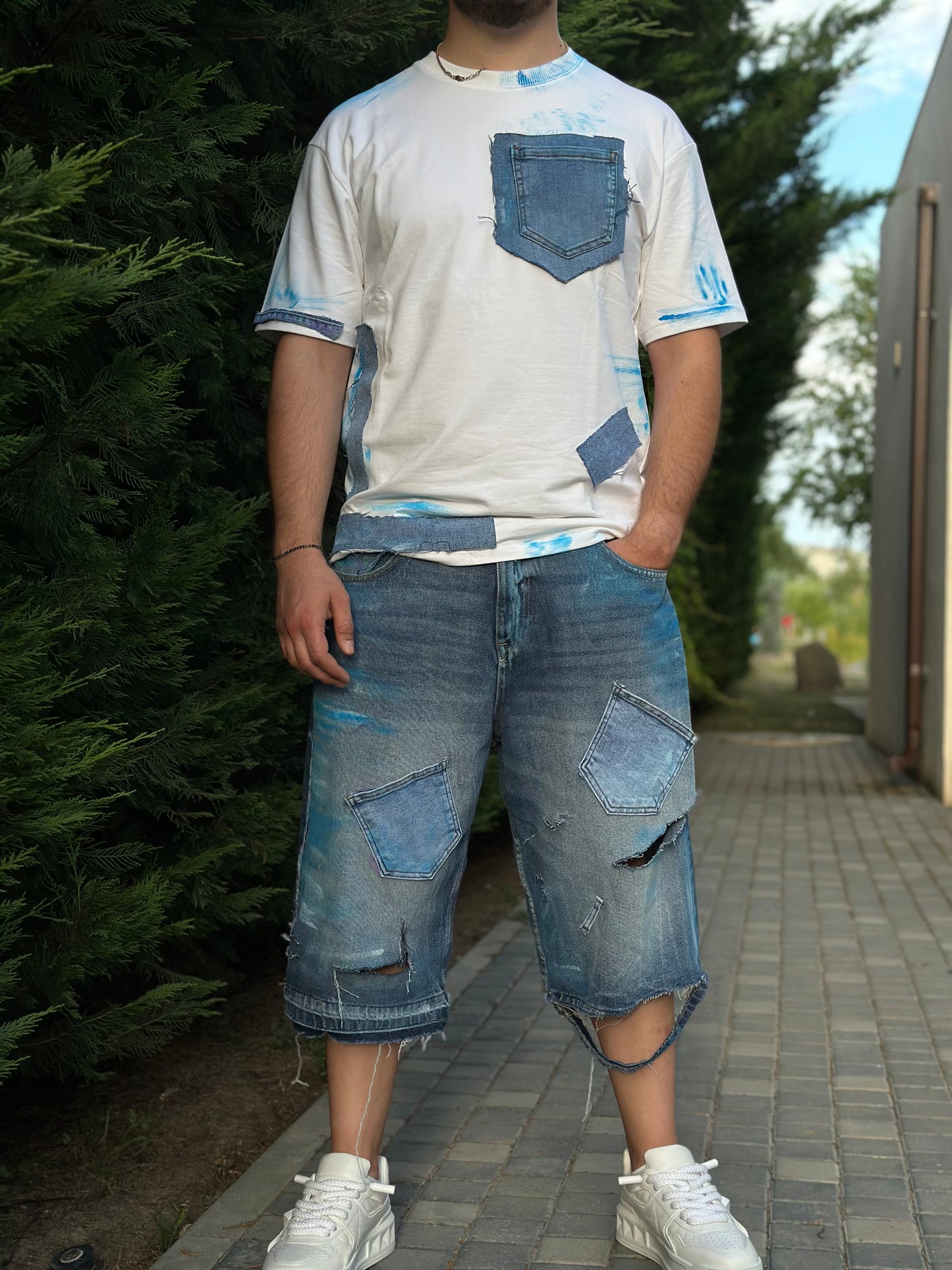 Compleu denim bărbați