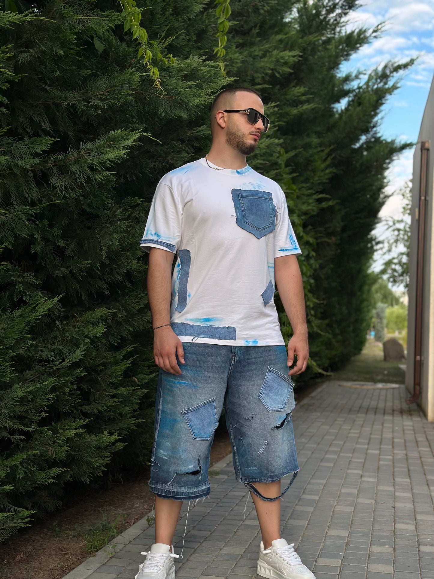 Compleu denim bărbați
