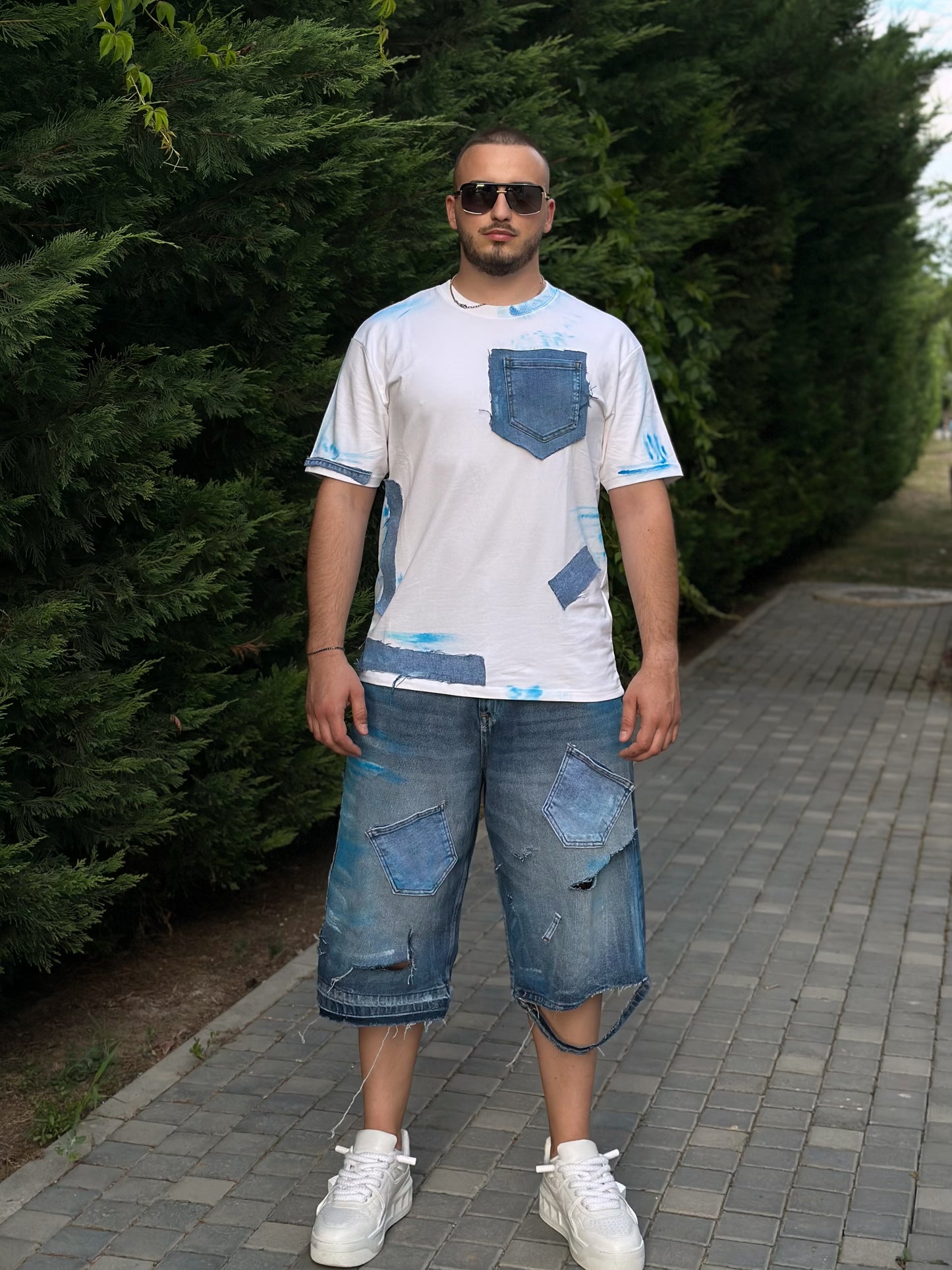 Compleu denim bărbați