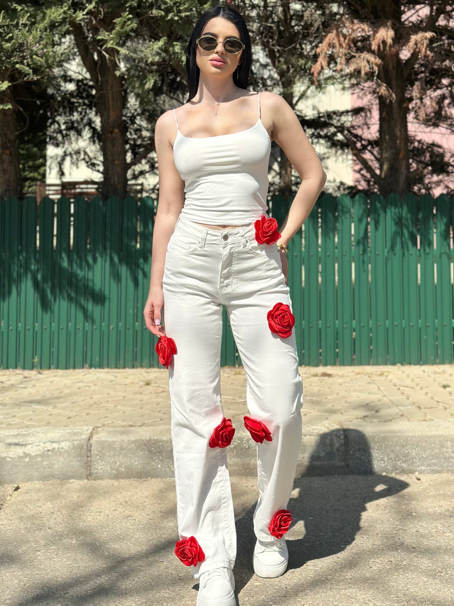Blugi Havana white
