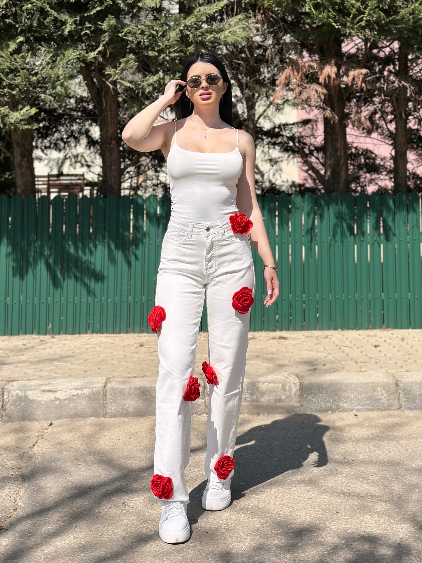 Blugi Havana white