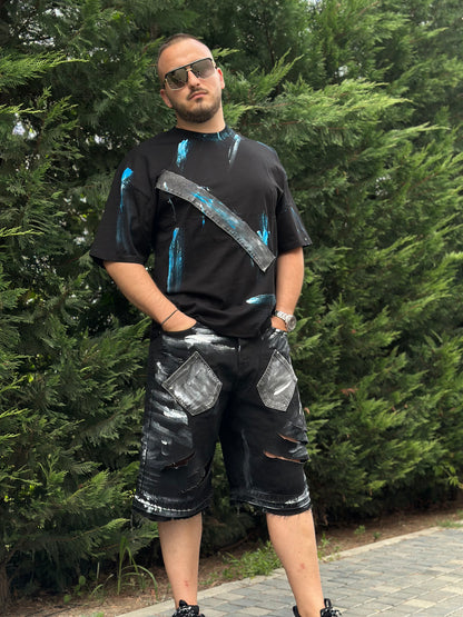 Compleu denim Black
