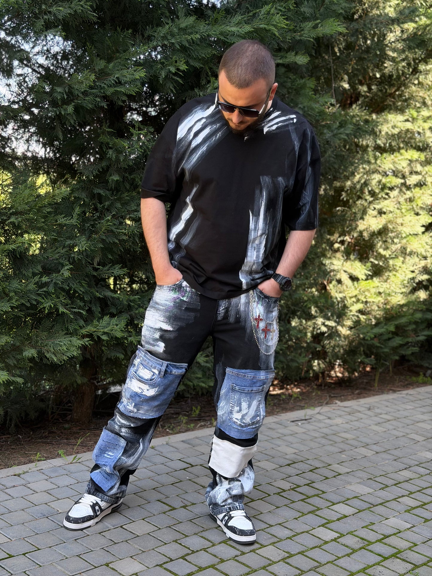 Compleu denim bărbătesc