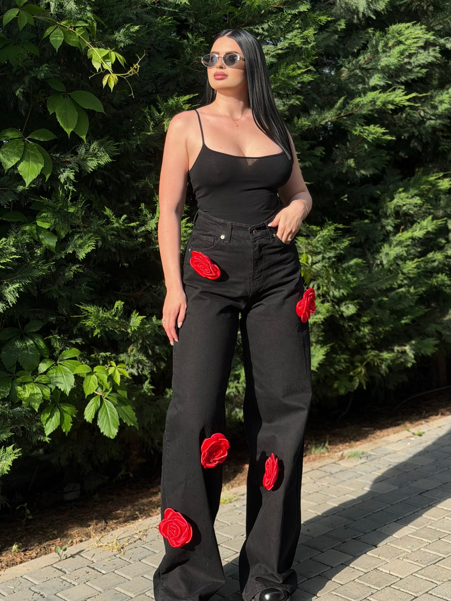 Blugi Rose