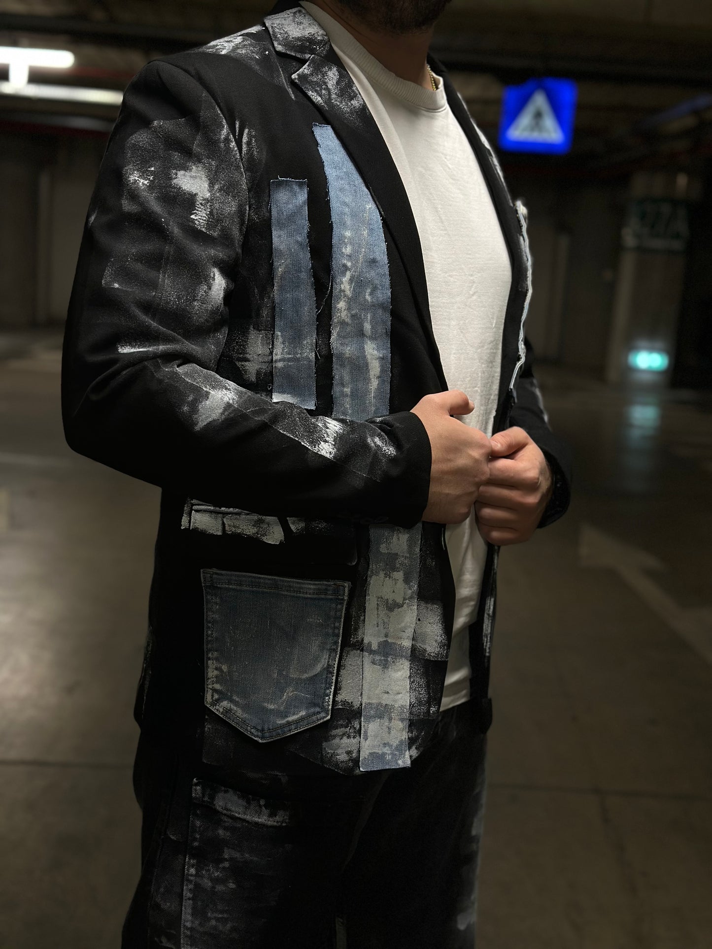 Sacou Denim bărbătesc