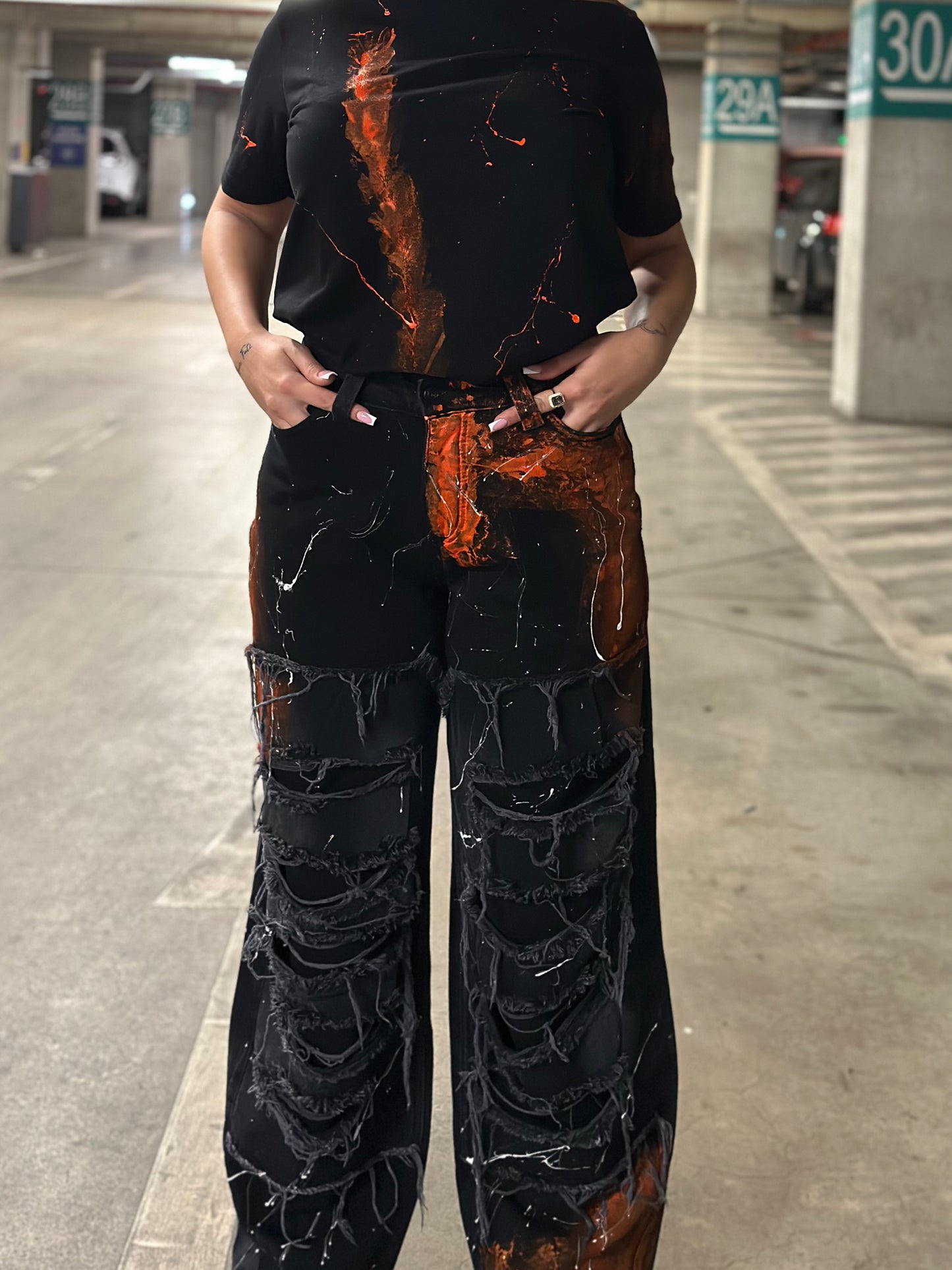 Compleu Damă Orange