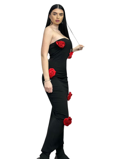 Rochie Rose tricot