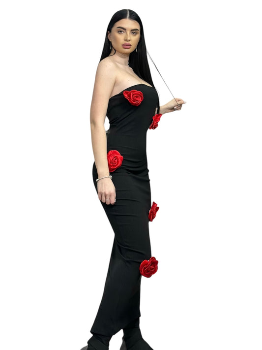 Rochie Rose tricot