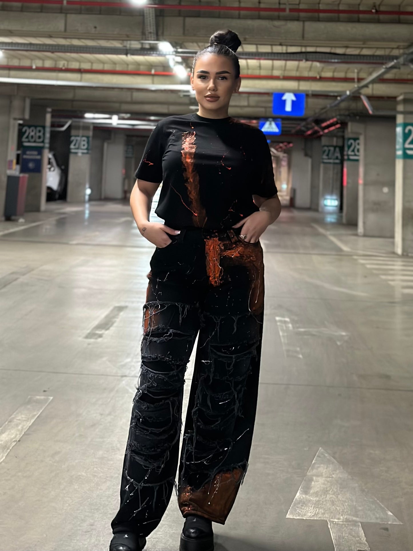 Compleu Damă Orange