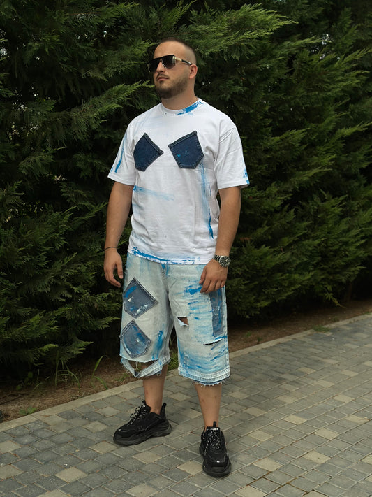 Compleu denim bărbați