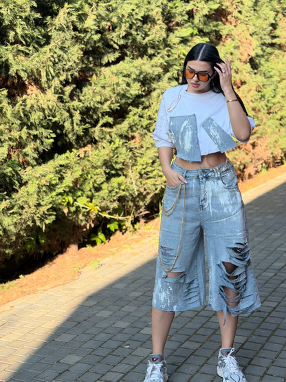 Compleu denim damă