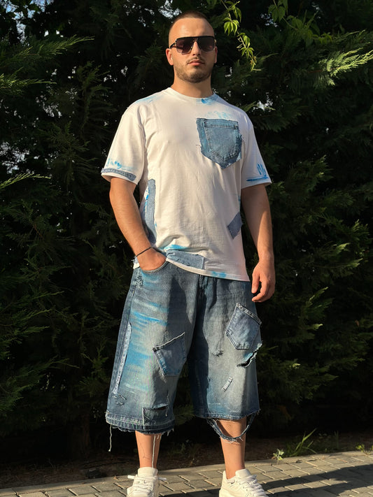 Compleu denim bărbați