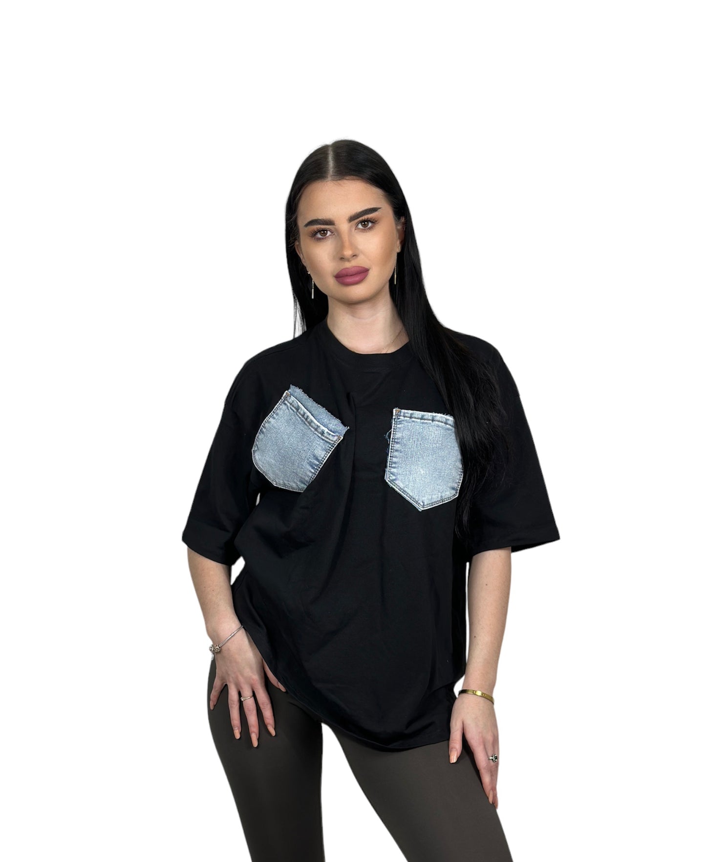 Tricou denim