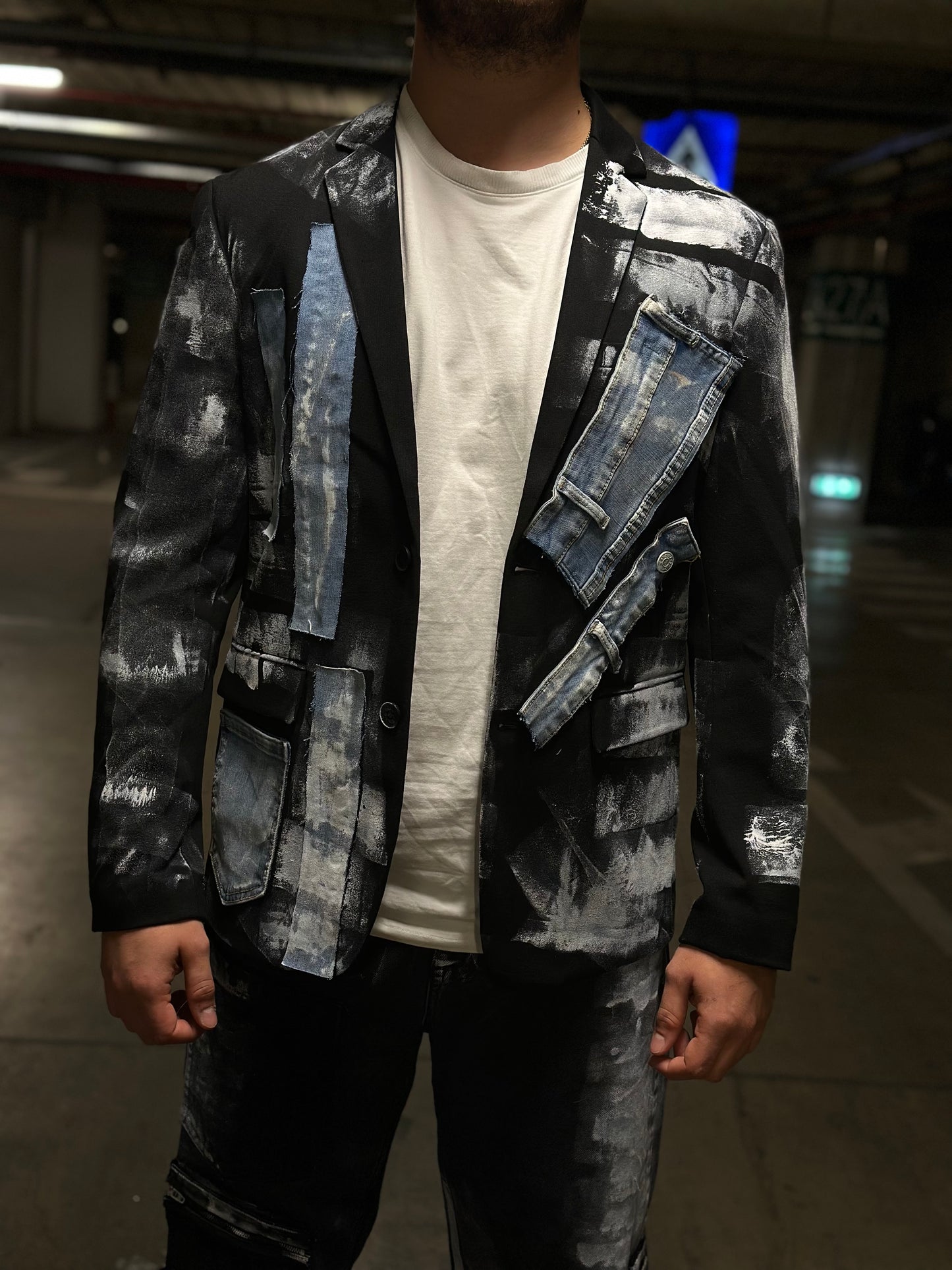 Sacou Denim bărbătesc